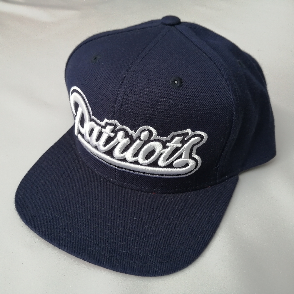 New England Patriots Y2K Navy Snapback NWOT